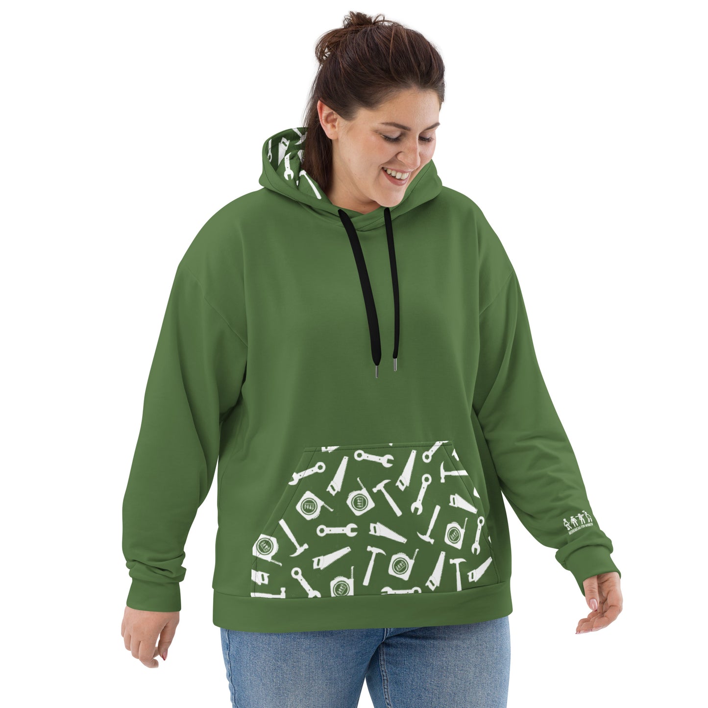 Workwear for Women Hoodie - Dusty Green