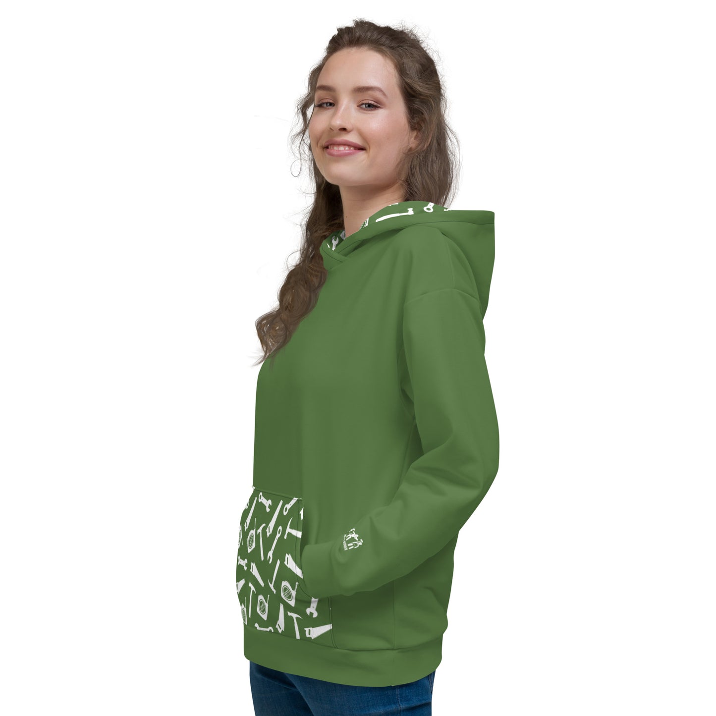 Workwear for Women Hoodie - Dusty Green