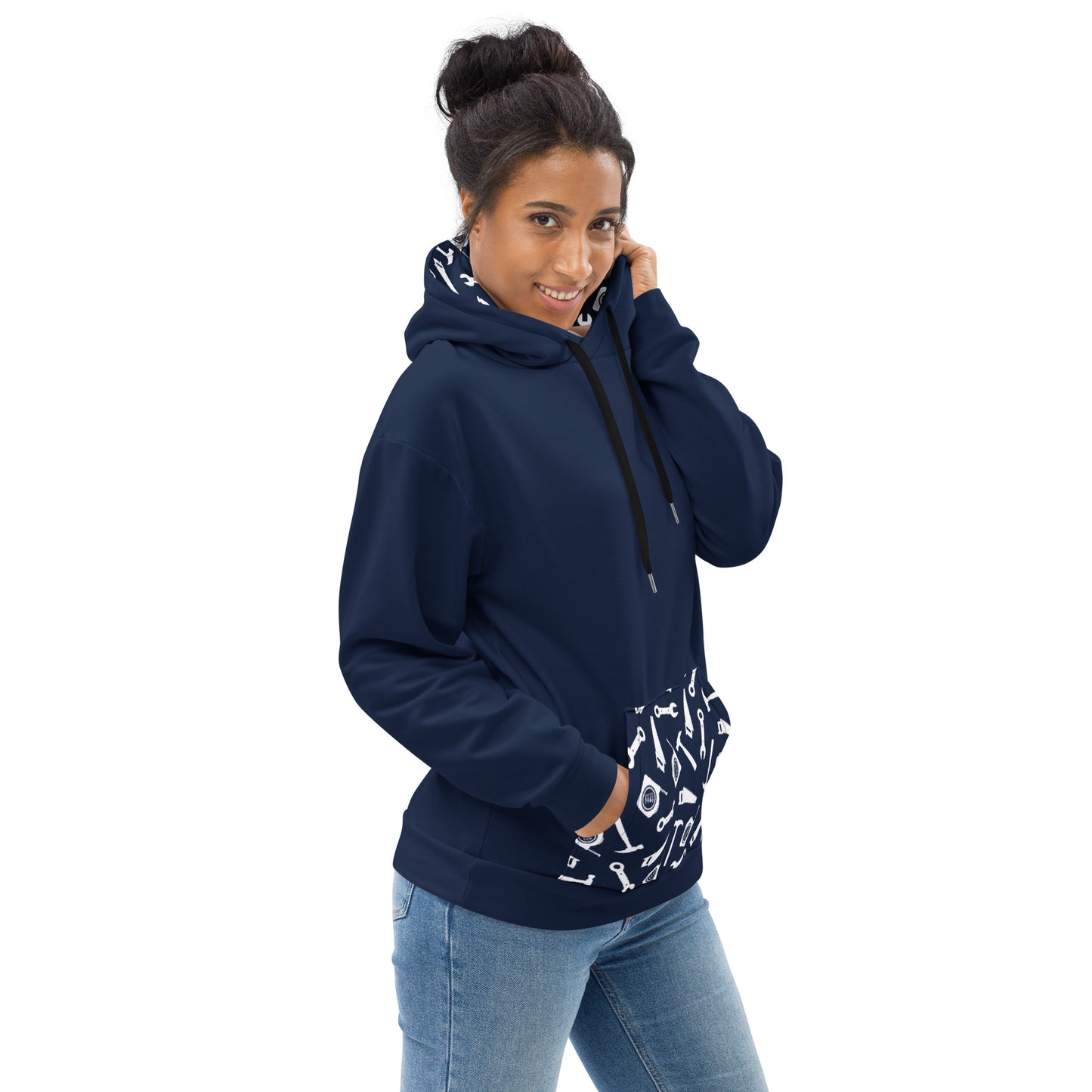 Workwear for Women Hoodie - Dark Blue